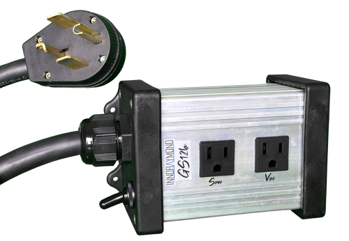 GS12b AutoVac (240V, 30amp input - (2)120V, 15amp outputs)